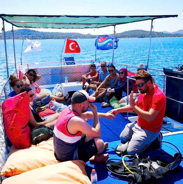 deneme dalışı brifingi